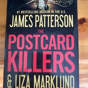 James Patterson and Liz Marklund Post Cards From The Edge hard  over book